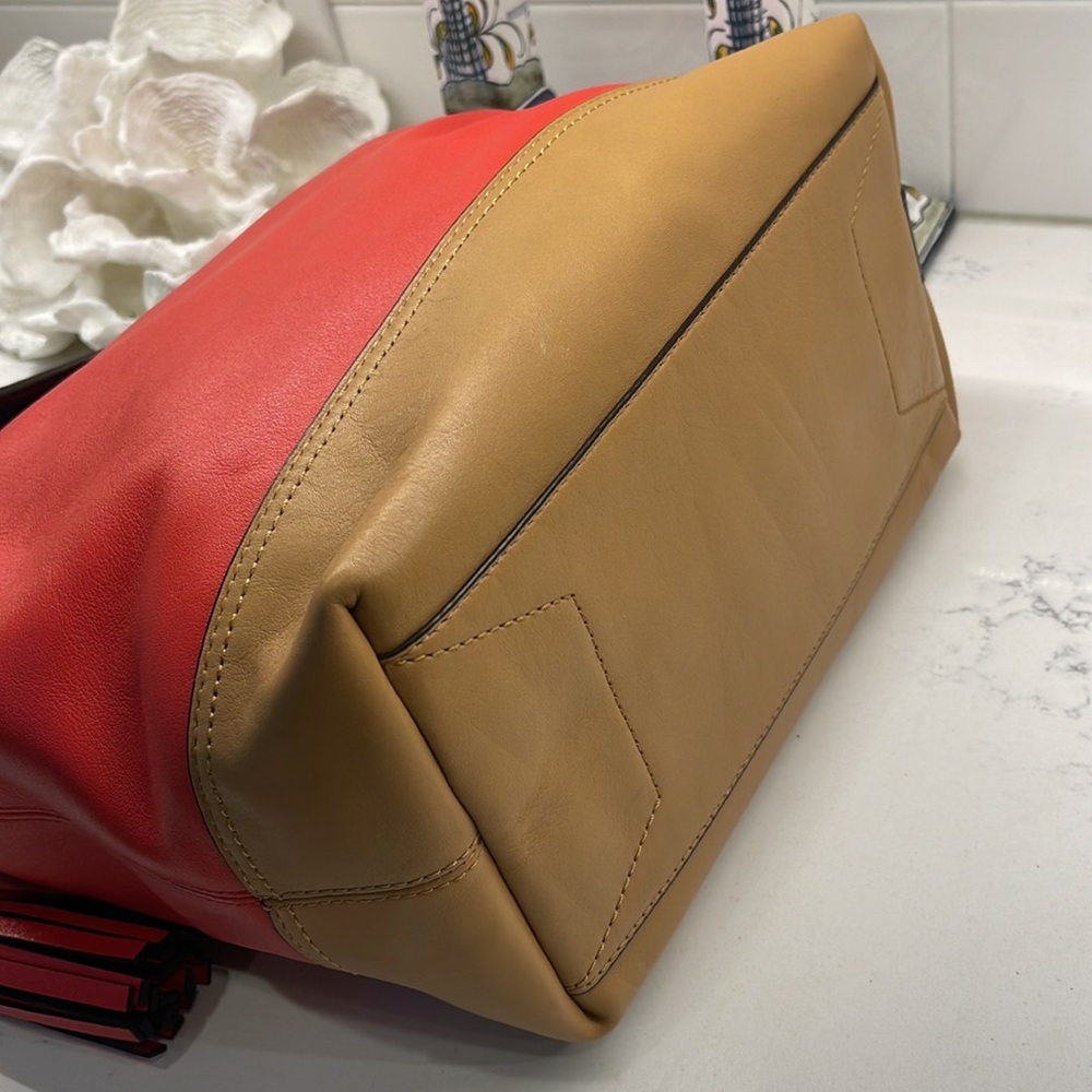 COACH Large Legacy Colorblock Handbag - Picture 14 of 16